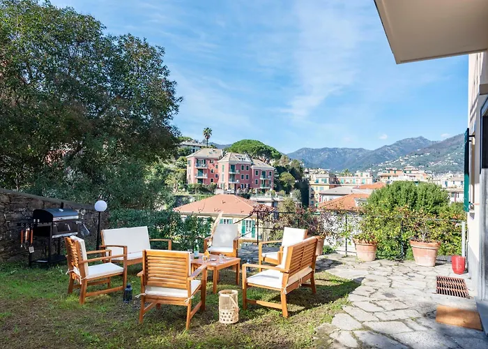 Villa Macera Con Palestra E Golf Rapallo